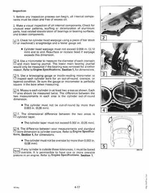 1992 Johnson Evinrude "EN" 60 thru 70 Service Manual, P/N 508144, Page 143