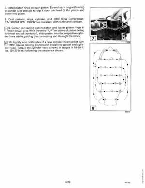 1992 Johnson Evinrude "EN" 60 thru 70 Service Manual, P/N 508144, Page 146