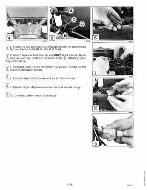 1992 Johnson Evinrude "EN" 60 thru 70 Service Manual, P/N 508144, Page 152