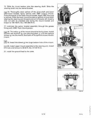 1992 Johnson Evinrude "EN" 60 thru 70 Service Manual, P/N 508144, Page 173