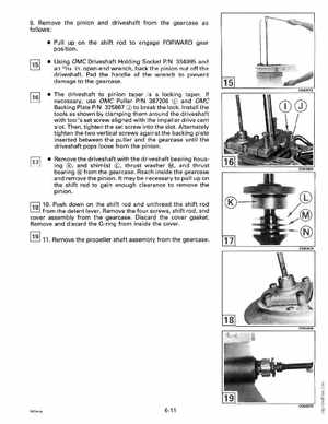 1992 Johnson Evinrude "EN" 60 thru 70 Service Manual, P/N 508144, Page 196