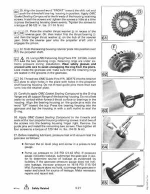 1992 Johnson Evinrude "EN" 60 thru 70 Service Manual, P/N 508144, Page 206