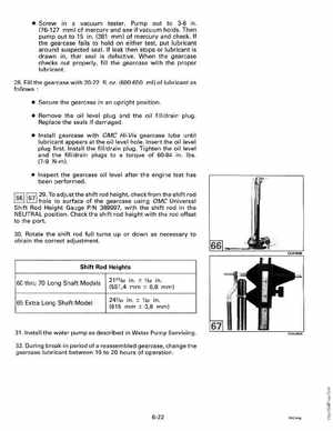 1992 Johnson Evinrude "EN" 60 thru 70 Service Manual, P/N 508144, Page 207