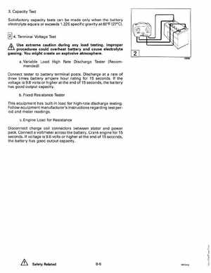 1992 Johnson Evinrude "EN" 60 thru 70 Service Manual, P/N 508144, Page 223