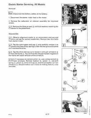 1992 Johnson Evinrude "EN" 60 thru 70 Service Manual, P/N 508144, Page 234
