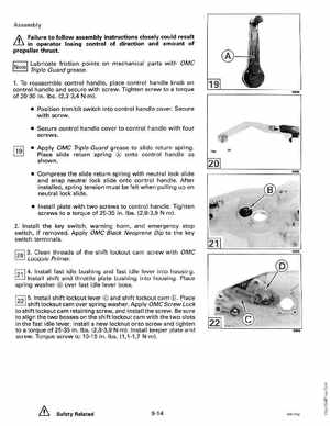 1992 Johnson Evinrude "EN" 60 thru 70 Service Manual, P/N 508144, Page 260
