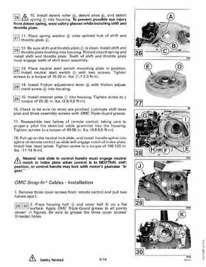 1992 Johnson Evinrude "EN" 60 thru 70 Service Manual, P/N 508144, Page 262