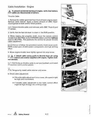 1992 Johnson Evinrude "EN" 60 thru 70 Service Manual, P/N 508144, Page 267