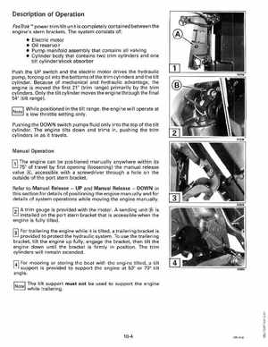 1992 Johnson Evinrude "EN" 60 thru 70 Service Manual, P/N 508144, Page 273
