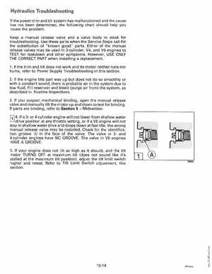 1992 Johnson Evinrude "EN" 60 thru 70 Service Manual, P/N 508144, Page 283