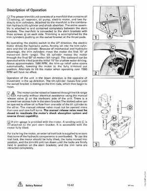 1992 Johnson Evinrude "EN" 60 thru 70 Service Manual, P/N 508144, Page 311