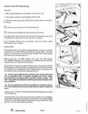 1992 Johnson Evinrude "EN" 60 thru 70 Service Manual, P/N 508144, Page 329