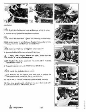 1992 Johnson Evinrude "EN" 9.9 thru 30 Service Manual, P/N 508142, Page 85