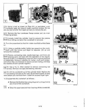 1992 Johnson Evinrude "EN" 9.9 thru 30 Service Manual, P/N 508142, Page 156