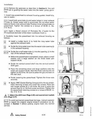 1992 Johnson Evinrude "EN" 9.9 thru 30 Service Manual, P/N 508142, Page 166