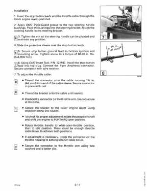 1992 Johnson Evinrude "EN" 9.9 thru 30 Service Manual, P/N 508142, Page 212