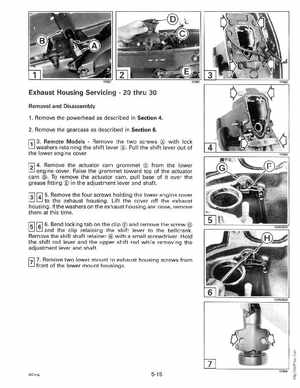 1992 Johnson Evinrude "EN" 9.9 thru 30 Service Manual, P/N 508142, Page 216
