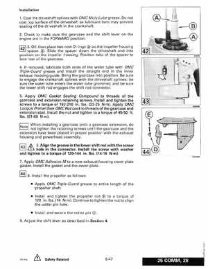 1992 Johnson Evinrude "EN" 9.9 thru 30 Service Manual, P/N 508142, Page 272