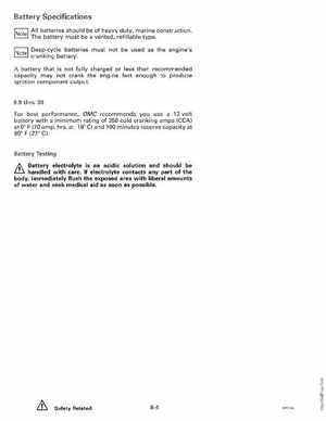 1992 Johnson Evinrude "EN" 9.9 thru 30 Service Manual, P/N 508142, Page 288