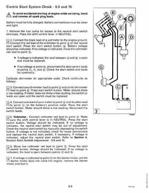 1992 Johnson Evinrude "EN" 9.9 thru 30 Service Manual, P/N 508142, Page 292