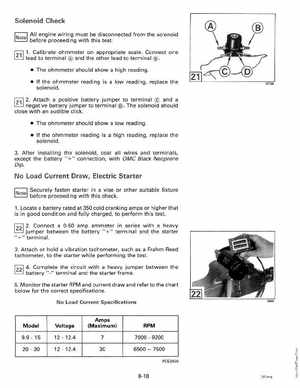 1992 Johnson Evinrude "EN" 9.9 thru 30 Service Manual, P/N 508142, Page 302