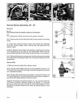 1992 Johnson Evinrude "EN" 9.9 thru 30 Service Manual, P/N 508142, Page 305
