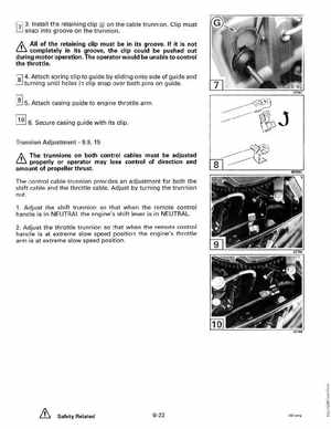 1992 Johnson Evinrude "EN" 9.9 thru 30 Service Manual, P/N 508142, Page 335