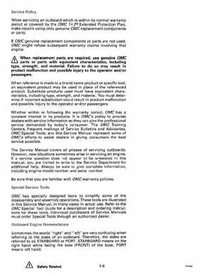 1992 Johnson Evinrude "EN" 90 deg. Cross V Service Manual, P/N 508145, Page 12