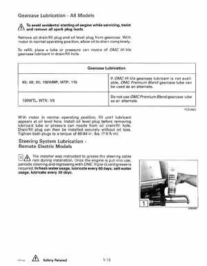 1992 Johnson Evinrude "EN" 90 deg. Cross V Service Manual, P/N 508145, Page 19