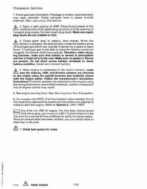 1992 Johnson Evinrude "EN" 90 deg. Cross V Service Manual, P/N 508145, Page 33