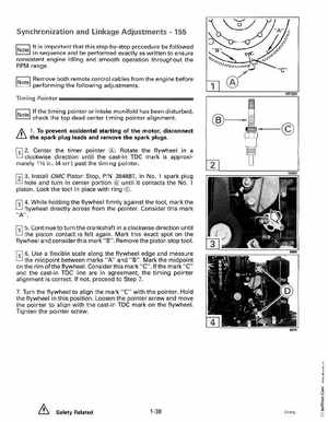 1992 Johnson Evinrude "EN" 90 deg. Cross V Service Manual, P/N 508145, Page 44