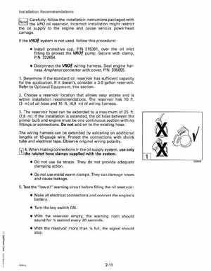 1992 Johnson Evinrude "EN" 90 deg. Cross V Service Manual, P/N 508145, Page 64
