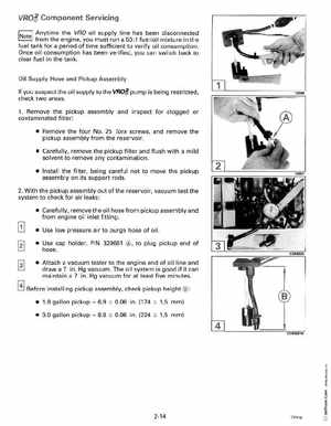 1992 Johnson Evinrude "EN" 90 deg. Cross V Service Manual, P/N 508145, Page 67