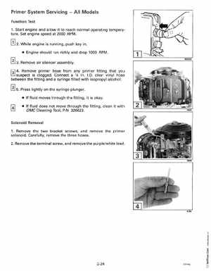 1992 Johnson Evinrude "EN" 90 deg. Cross V Service Manual, P/N 508145, Page 77