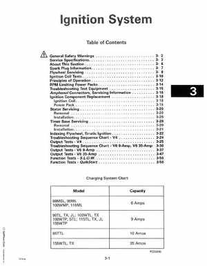 1992 Johnson Evinrude "EN" 90 deg. Cross V Service Manual, P/N 508145, Page 93