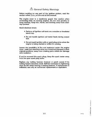 1992 Johnson Evinrude "EN" 90 deg. Cross V Service Manual, P/N 508145, Page 94