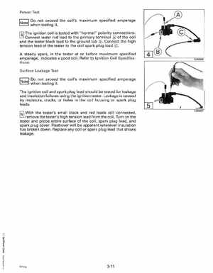 1992 Johnson Evinrude "EN" 90 deg. Cross V Service Manual, P/N 508145, Page 103