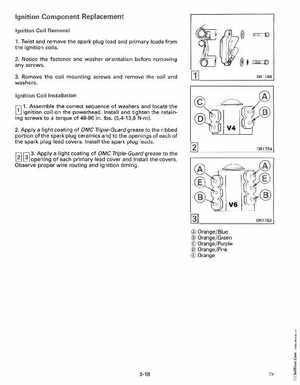 1992 Johnson Evinrude "EN" 90 deg. Cross V Service Manual, P/N 508145, Page 110