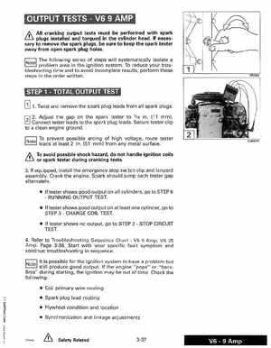 1992 Johnson Evinrude "EN" 90 deg. Cross V Service Manual, P/N 508145, Page 129