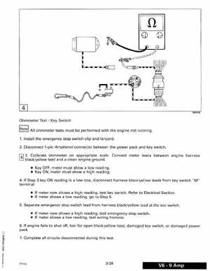 1992 Johnson Evinrude "EN" 90 deg. Cross V Service Manual, P/N 508145, Page 131