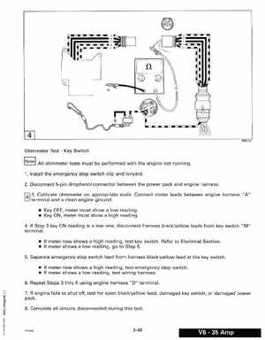 1992 Johnson Evinrude "EN" 90 deg. Cross V Service Manual, P/N 508145, Page 141