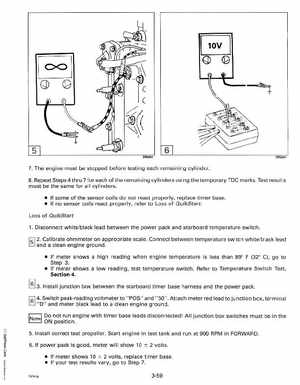 1992 Johnson Evinrude "EN" 90 deg. Cross V Service Manual, P/N 508145, Page 151