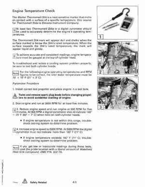 1992 Johnson Evinrude "EN" 90 deg. Cross V Service Manual, P/N 508145, Page 157