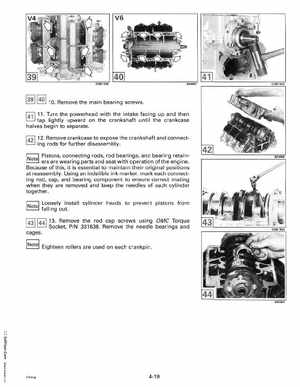 1992 Johnson Evinrude "EN" 90 deg. Cross V Service Manual, P/N 508145, Page 171