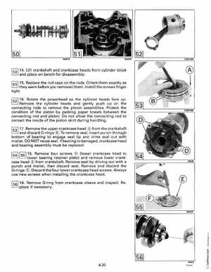 1992 Johnson Evinrude "EN" 90 deg. Cross V Service Manual, P/N 508145, Page 172