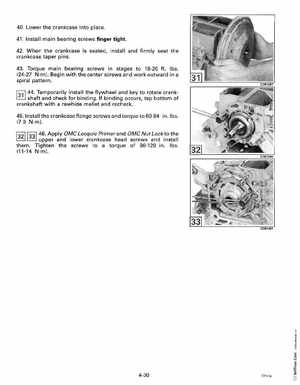 1992 Johnson Evinrude "EN" 90 deg. Cross V Service Manual, P/N 508145, Page 182