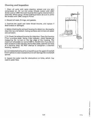 1992 Johnson Evinrude "EN" 90 deg. Cross V Service Manual, P/N 508145, Page 203