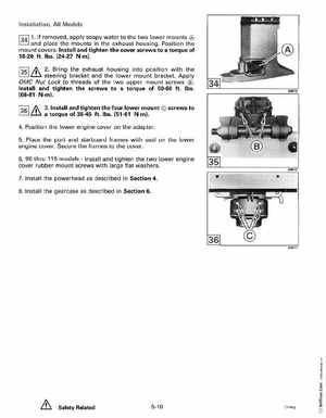 1992 Johnson Evinrude "EN" 90 deg. Cross V Service Manual, P/N 508145, Page 209