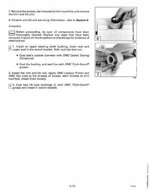 1992 Johnson Evinrude "EN" 90 deg. Cross V Service Manual, P/N 508145, Page 211