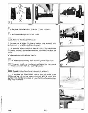 1992 Johnson Evinrude "EN" 90 deg. Cross V Service Manual, P/N 508145, Page 222